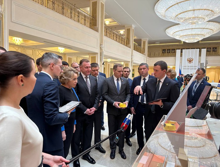 ИТ-решения на грант РФРИТ представлены на выставке проектов организаций развития группы ВЭБ.РФ в Совете Федерации — фотография 1